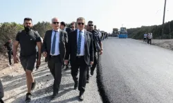 Dipkarpaz-Manastır yolunda asfaltlama çalışmaları başladı