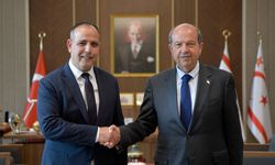 Tatar, LTB Başkanı Harmancı’yı kabul etti