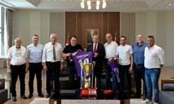 Cumhurbaşkanı Tatar, Lefke Türk Spor Kulübü yönetimini kabul etti