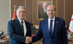 Cumhurbaşkanı Tatar, Abdullah Gül’ü kabul etti