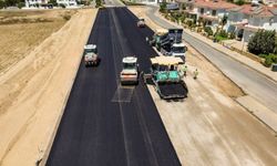Gönyeli Özker Özgür Caddesi’nde Asfalt Çalışmaları Başladı