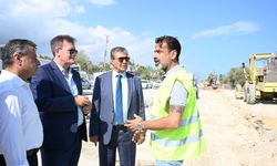 Başbakan Üstel, yol çalışmalarını inceledi: Az konuşuyor, çok iş yapıyoruz