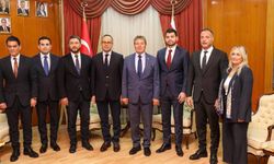 Başbakan Üstel, TÜRKPA heyetini kabul etti