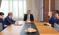 Erhürman, İsveç’in Lefkoşa Büyükelçisi Martin Hagström’ü kabul etti