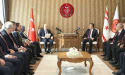 Başbakan Üstel, TBMM Avrupa Birliği (AB) Uyum Komisyonu üyelerini kabul etti