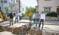 Gönyeli-Alayköy’de kanalizasyon çalışmaları sürüyor: Sisteme 30 hane daha dahil edilecek