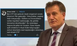 Arıklı: CTP aylık 3 milyar TL'lik açığı nasıl kapatacağını somut rakamlarla açıklamalı