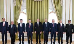Azerbaycan Cumhurbaşkanı Aliyev, başkanları kabul etti