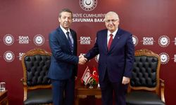 Dışişleri Bakanı Ertuğruloğlu, Türkiye Milli Savunma Bakanı Güler ile bir araya geldi