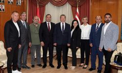 Başbakan Üstel KTSYD heyetini kabul etti