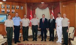 Üstel, GKK Komutanı Tümgeneral Görgülü’yü kabul etti: Vatan ordusuyla güvendeyiz