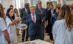 KŞK, Guterres’in Antropoloji Laboratuvarı’nı ziyaretini memnuniyetle karşıladı