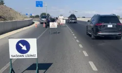 Lefkoşa Kuzey Çevre Yolu'nun bir bölümü trafiğe kapatıldı