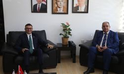 Bakan Sucuoğlu, Turkcell Genel Müdürü Küçüközdemir ve beraberindeki heyeti kabul etti
