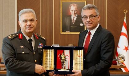 Cumhurbaşkanı Erhürman, Kılınç’ı kabul etti