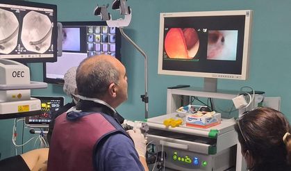 Kolanjioskopi cihazı Gazimağusa Devlet Hastanesi’nde kullanılmaya başlandı