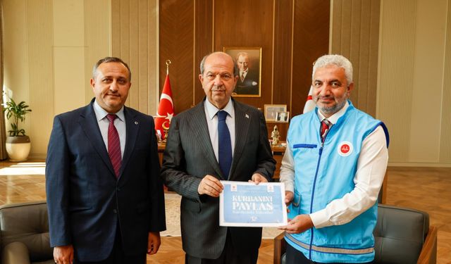 Cumhurbaşkanı Tatar’dan kurban kesim kampanyasına bağış
