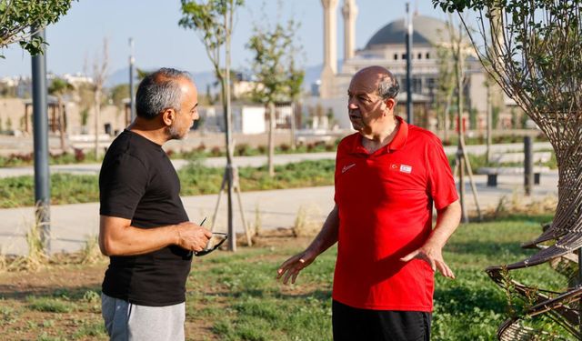 Tatar: Lefkoşa’da sosyal aktivitelere ev sahipliği yapacak park, çevreye katkıda bulunacak