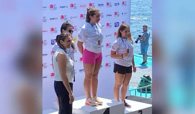 Boğaziçi Maratonu’nda Nermin Ulaç’tan tarihi başarı: Madalya alan ilk kadın yüzücü oldu