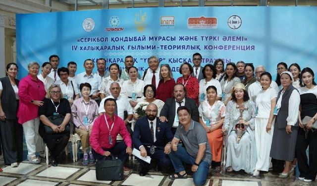 KKTC’yi Aktau’daki uluslararası sempozyumda Albayrak temsil etti