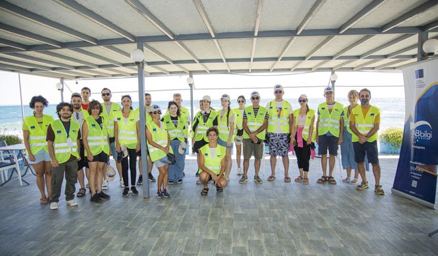 Yeniboğaziçi’nde sahil temizleme etkinliği gerçekleştirildi