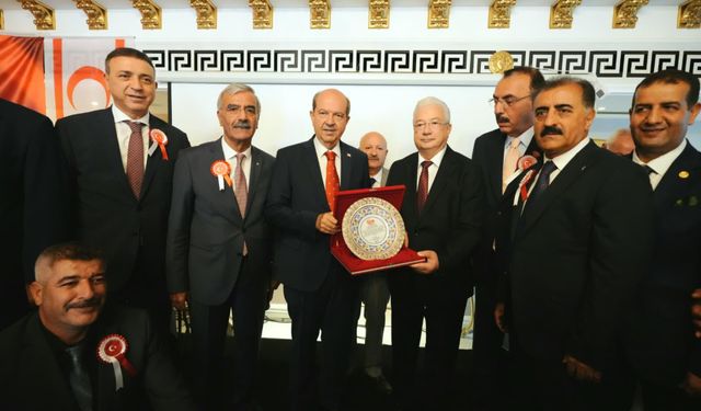 Tatar, TEMFED’in KKTC’de gerçekleştirdiği ikinci başkanlar kurulunun açılış toplantısına katıldı