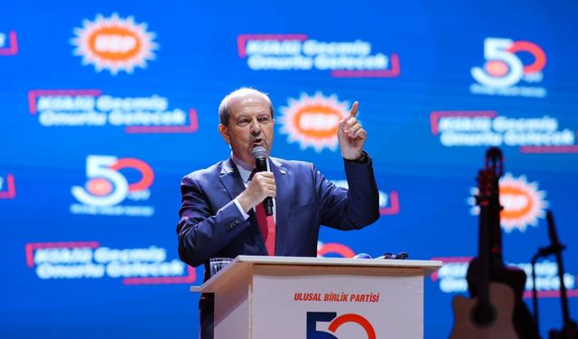 Tatar: İki devletli çözüm siyaseti, Kıbrıs Türkü’nün en büyük güvencesidir