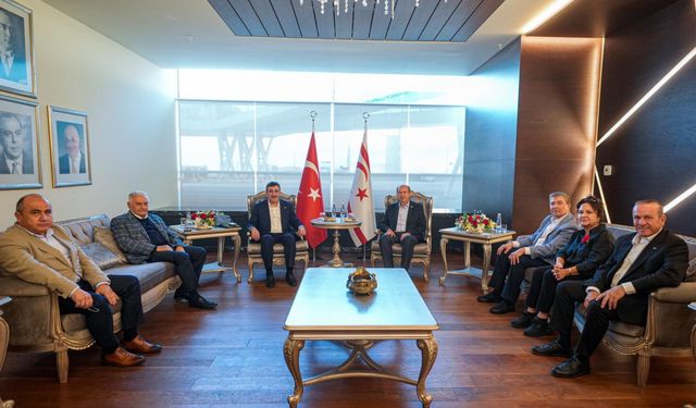 Tatar, Yılmaz, Üstel, Yıldırım ve Ataoğlu Ercan’da buluştu
