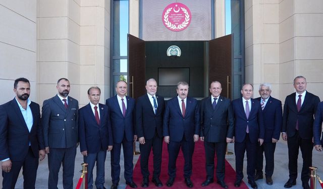 Ataoğlu, BBP Genel Başkanı Destici ile bir araya geldi