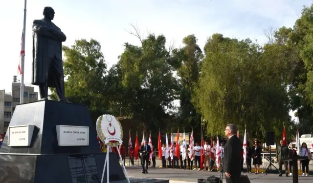 Türkiye Cumhuriyeti’nin kurucusu Ulu Önder Atatürk, vefatının 87’nci yılında törenlerle anıldı