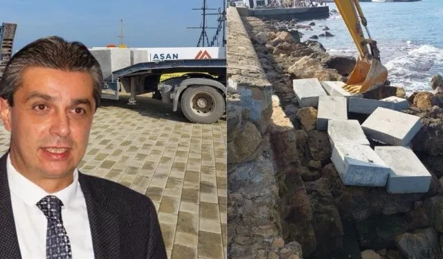 Serhan Aktunç: Girne Antik Liman mendireğinde tamirat başladı, kapsamlı proje de devrede