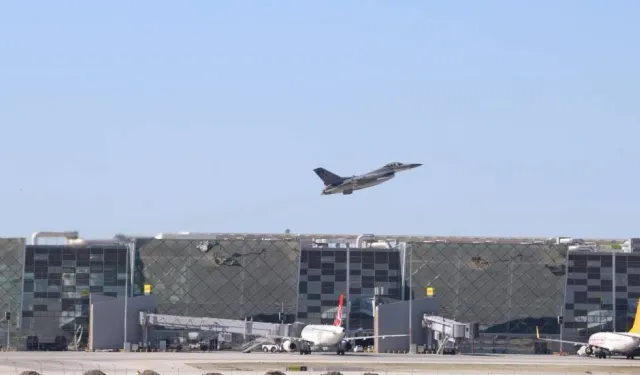 6 Türk F-16'sı KKTC'ye konuşlandırıldı