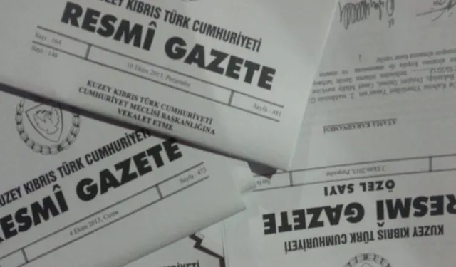 Resmi Gazete’de yayımlanan beş yasa tasarısı halkın bilgisine sunuldu