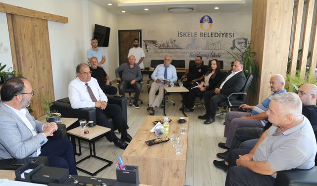 Sucuoğlu'ndan İskele Belediyesi’ne ziyaret