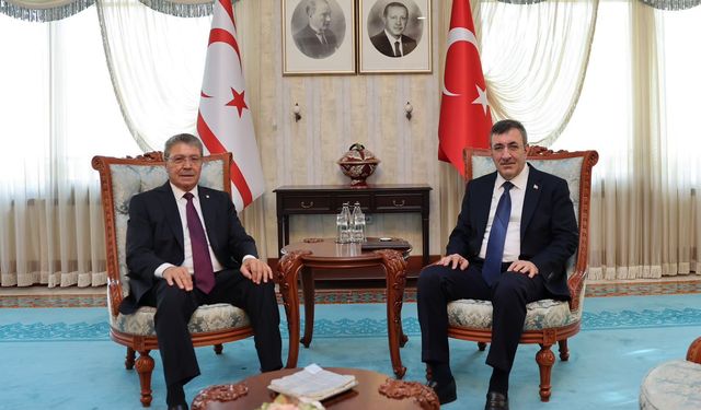 Başbakan Üstel, Ankara’da Cevdet Yılmaz ile bir araya geldi