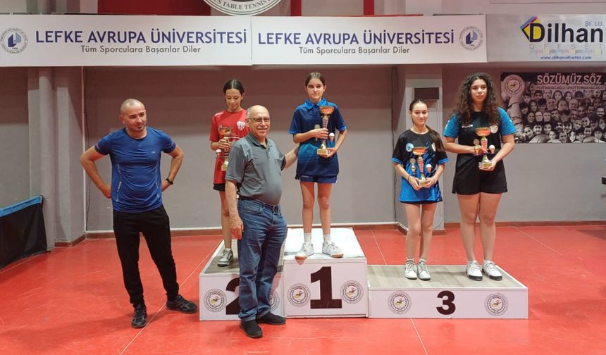 Masa Tenisinde En İyi U19’lar belirlendi; Özüm ve Ali şampiyon