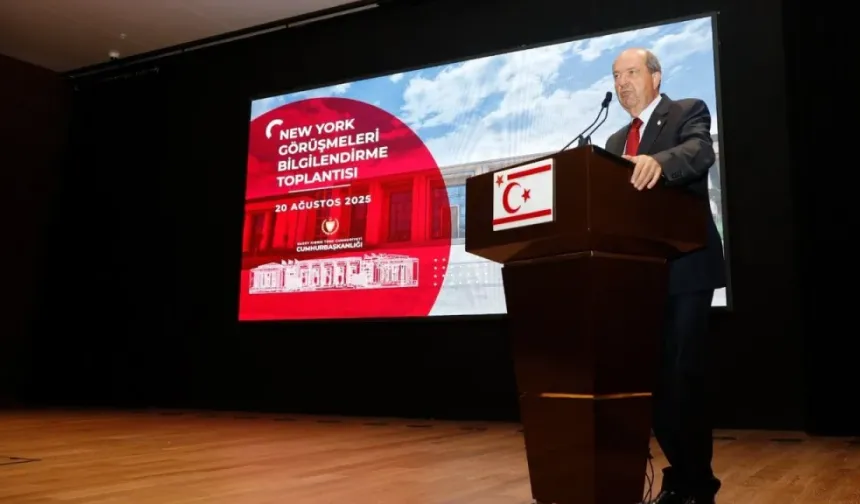 Tatar: Biz geleceğe yürümek istiyoruz ancak bizi geriye götürmek istiyorlar
