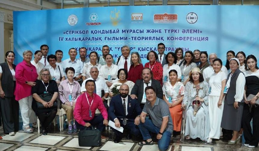 KKTC’yi Aktau’daki uluslararası sempozyumda Albayrak temsil etti