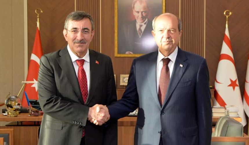 Tatar, Türkiye Cumhuriyeti Cumhurbaşkanı Yardımcısı Cevdet Yılmaz’ı kabul etti
