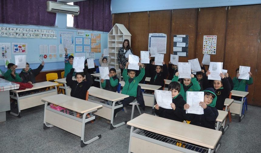 Okullarda karne heyecanı