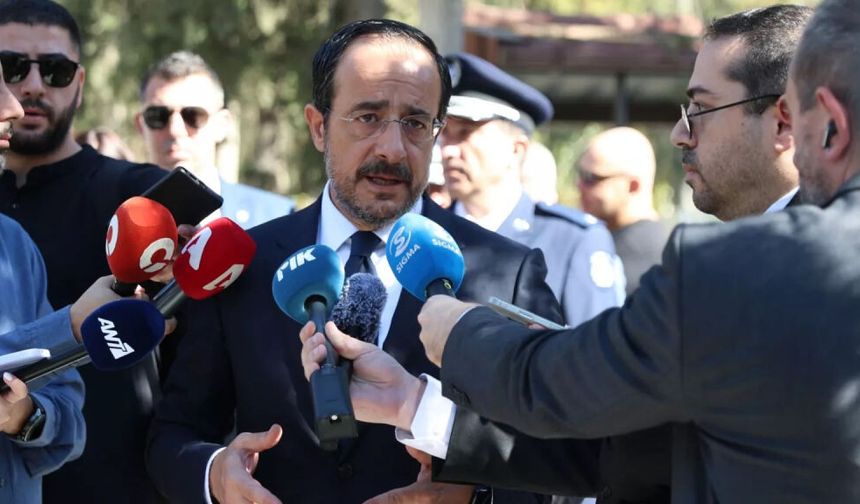 Hristodulidis: Kıbrıs sorunuyla ilgili birçok gelişme var