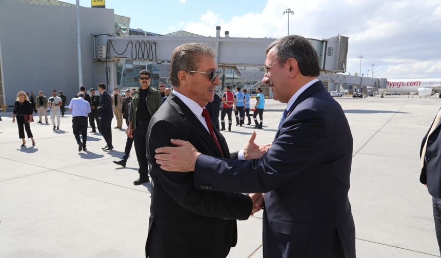 Türkiye Cumhurbaşkanı Yardımcısı Cevdet Yılmaz KKTC’de