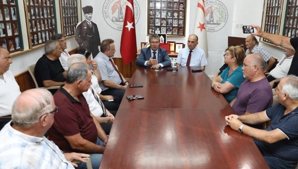 Üstel’den Şehit Aileleri Derneği'ne ziyaret: Desteğinizin bizler için anlamı büyüktür