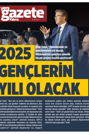 28 Ağustos 2024 Yeni Gazete Kıbrıs