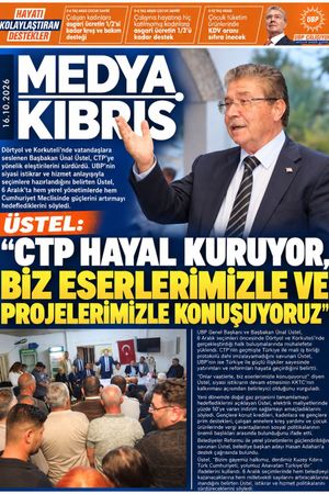 16 Ekim 2026 Medya Kıbrıs